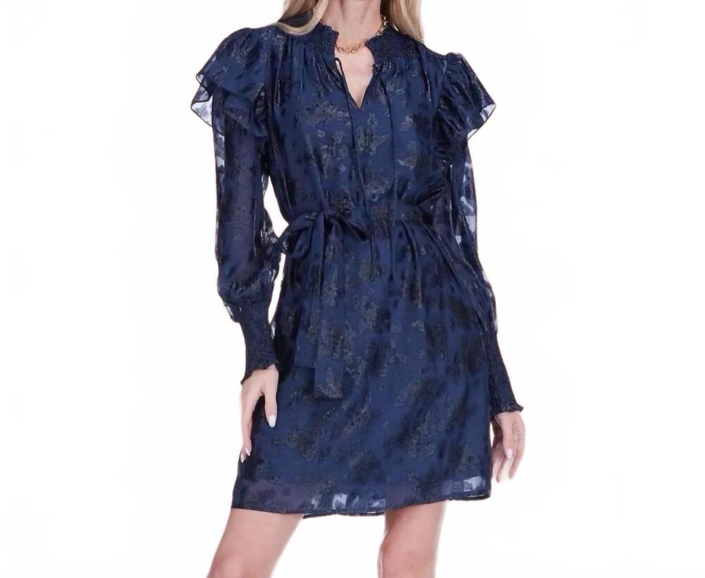 NEW JOY JOY midnight rendezvous dress in navy